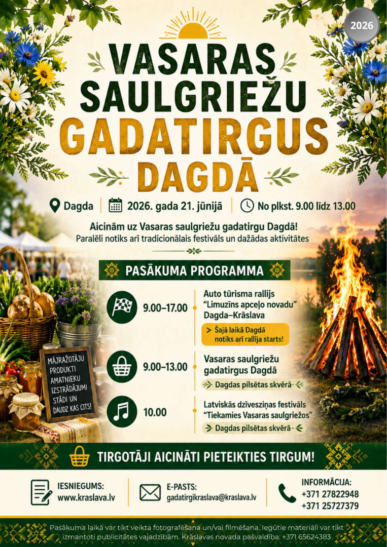 Vasaras saulgriežu gadatirgus Dagdā