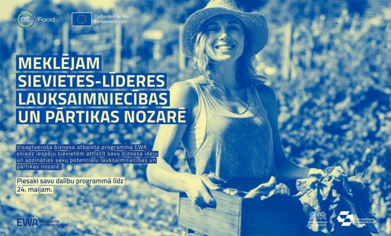 Sievietes līderes lauksaimniecības un pārtikas nozarē