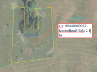Zemes vienības ar kadastra apzīmējumu 60440060022 izvietojuma shēma