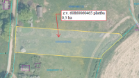 Zemes vienības ar kadastra apzīmējumu 60860060465 izvietojuma shēma