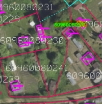 Zemes vienības ar kadastra apzīmējumu 6096-008-0517 izvietojuma shēma