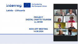 Zoom sanāksme ar projekta partneriem