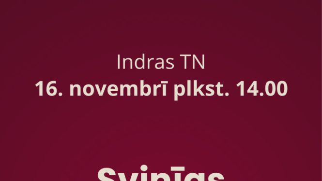 Svinīgs pasākums veltīts Latvijas Republikas proklamēšanas gadadienai