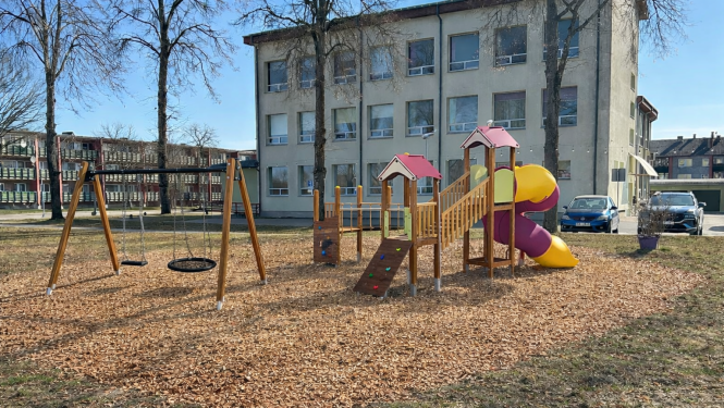 Bērnu atpūtas laukuma vizualizācija