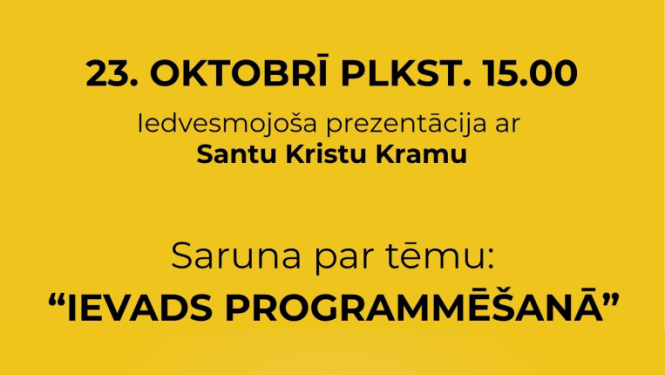 Pasākuma afiša