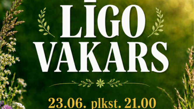 Vasaras pļavas ziedi un augi. Pasākuma afiša