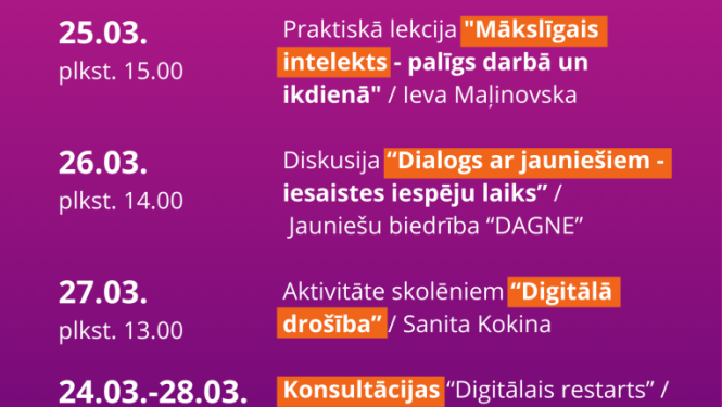 Pasākuma afiša