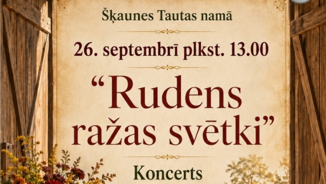 "Rudens ražas svētki" Šķaunē