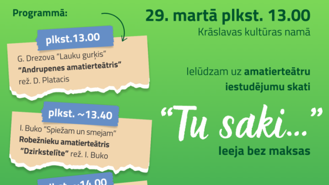Pasākuma afiša