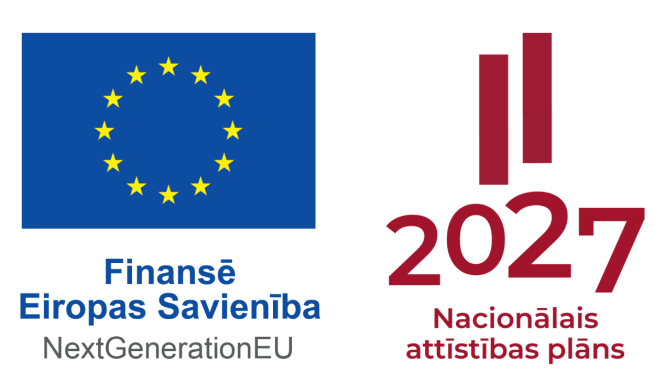 Eiropas Atveseļošanas fonda logo ansamblis