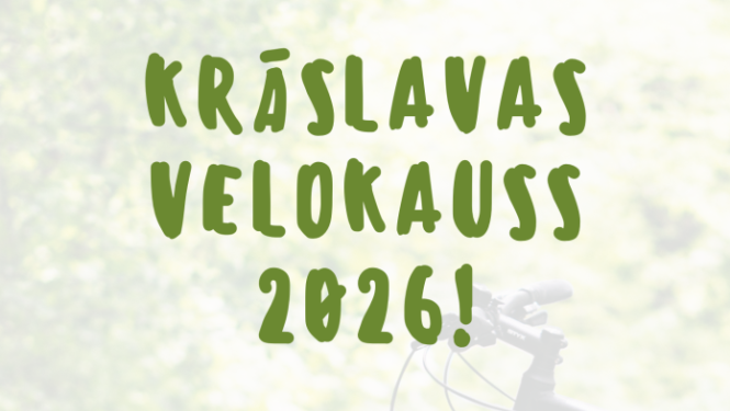 Velosipēds uz lauku ceļa. Pasākuma afiša