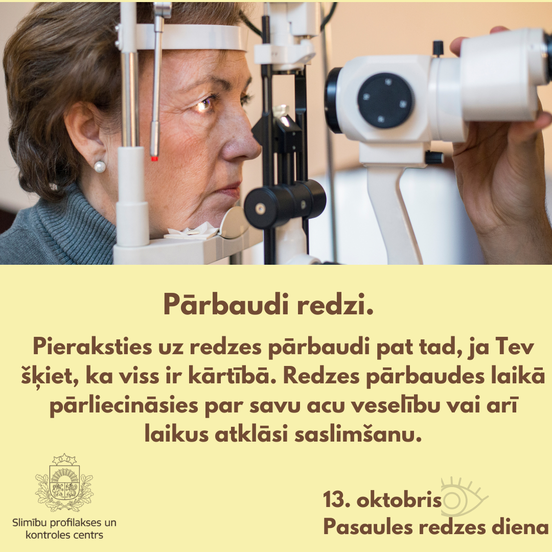 Pārbaudi redzi