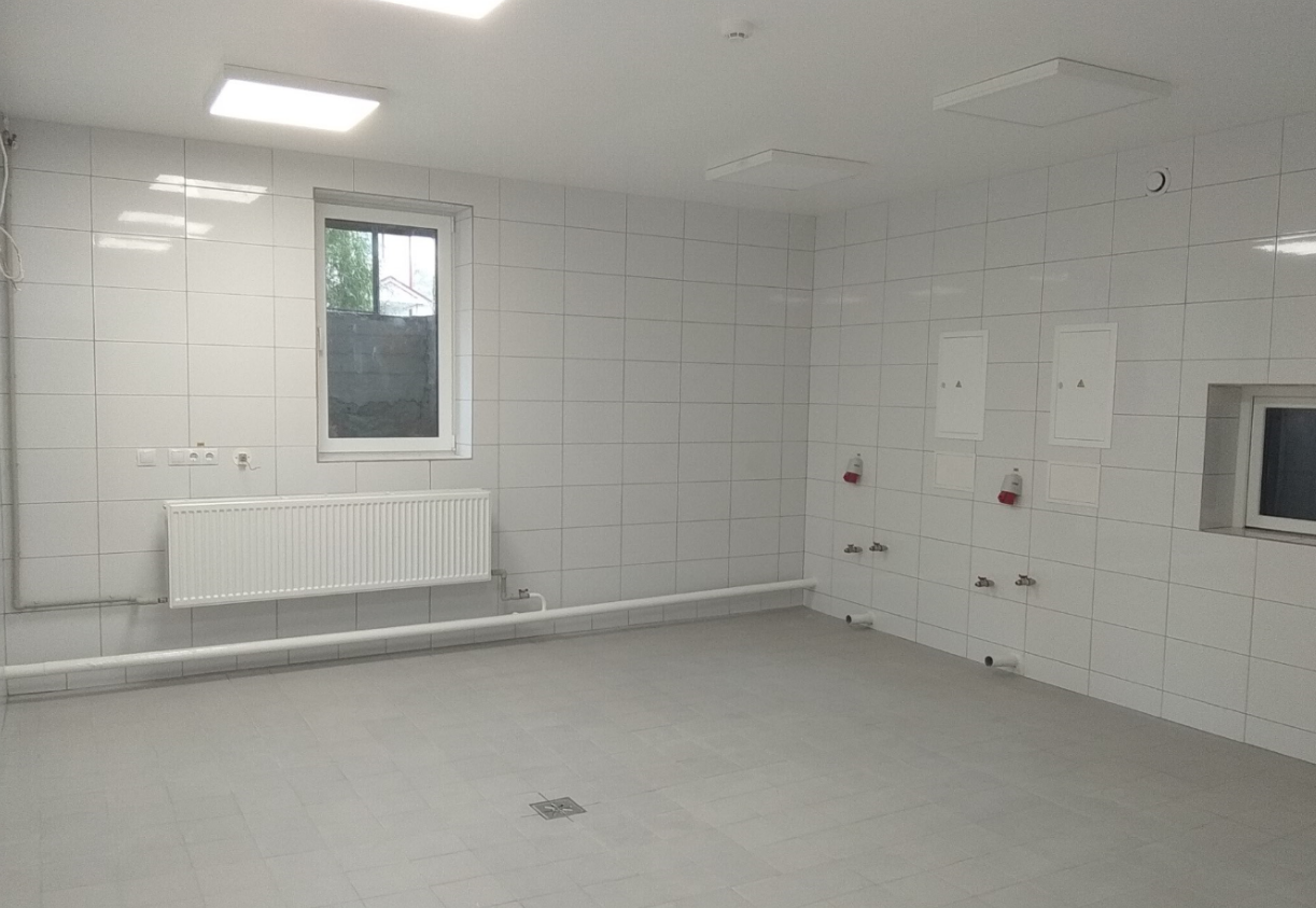 Sterilizācijas nodaļas telpas pēc remonta