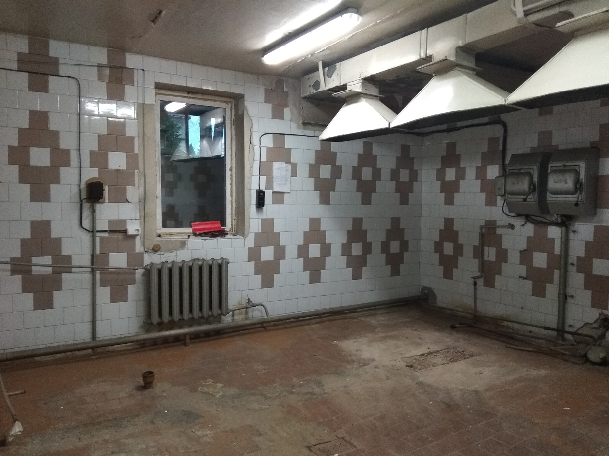 Sterilizācijas nodaļas telpas pirms remonta