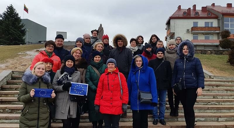 Projekta dalībnieku kopbilde