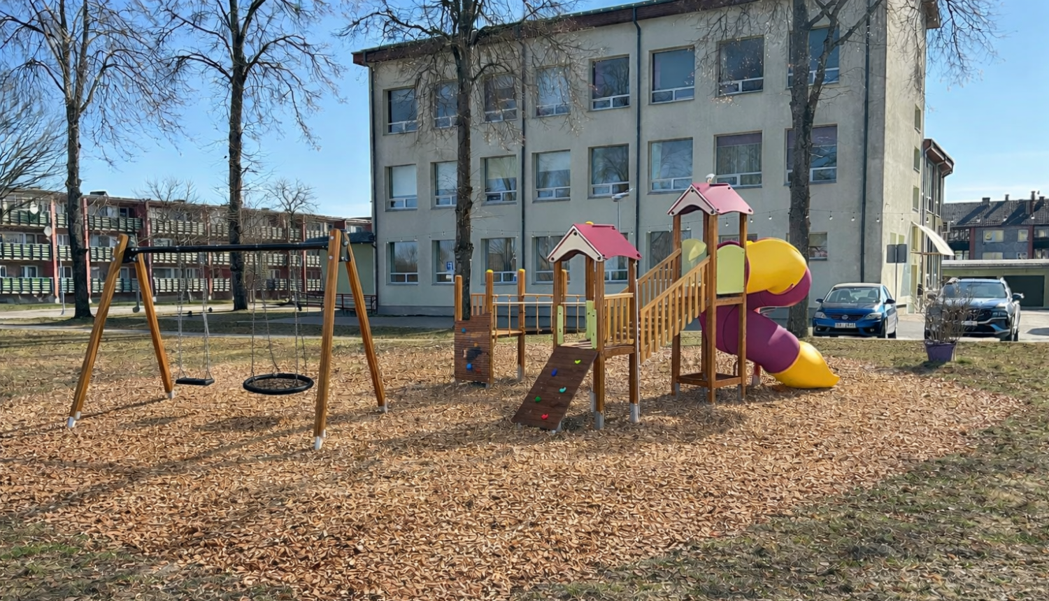 Bērnu atpūtas laukuma vizualizācija