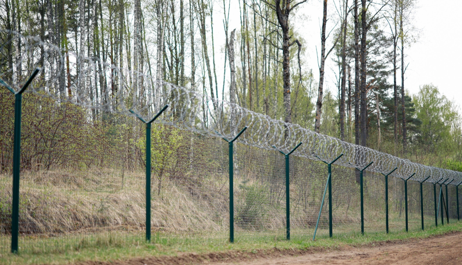 Žogs uz Latvijas austrumu robežas
