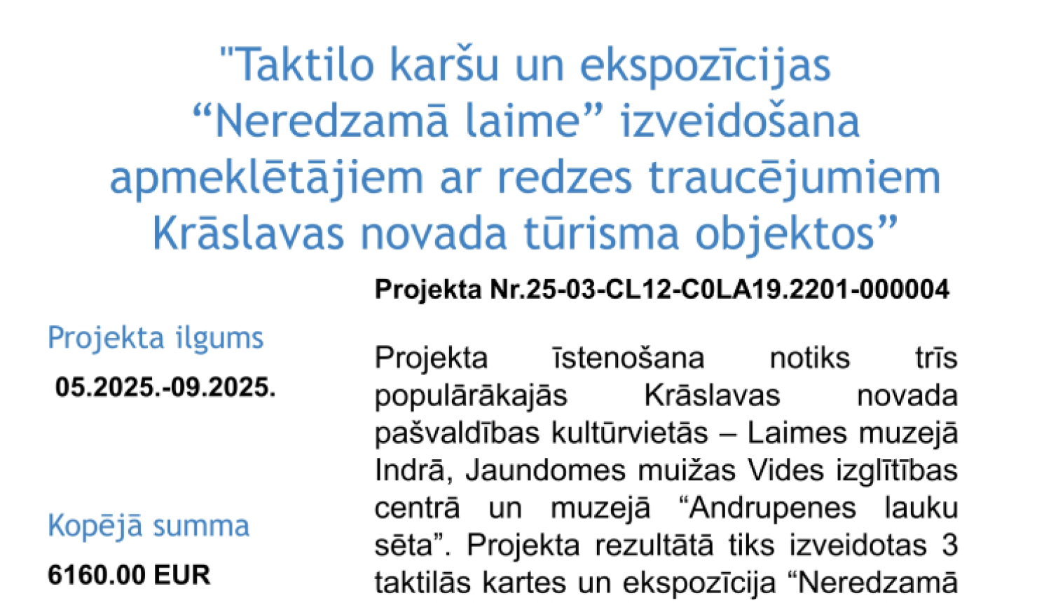 Attēli ar dzērieniem, dabas ainavu un koka instrumentu. Projekta informatīvā afiša.