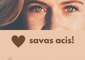Mīli savas acis