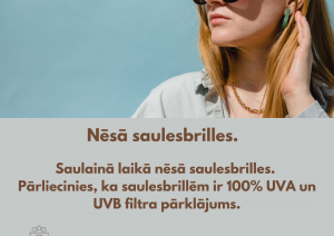 Nēsā saulesbrilles