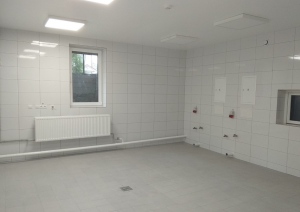 Sterilizācijas nodaļas telpas pēc remonta