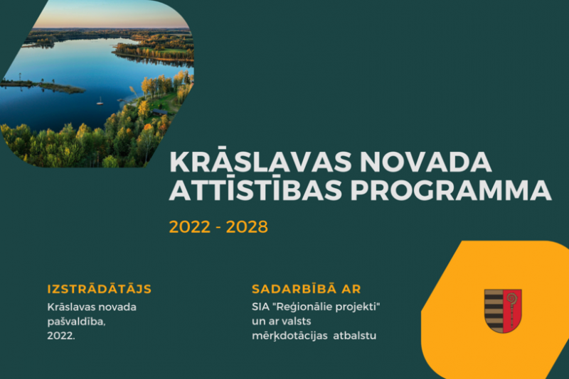 Krāslavas novada attīstības programmas afiša