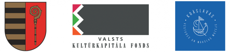 Krāslavas novada ģērbonis, VKKF un KVMM logo