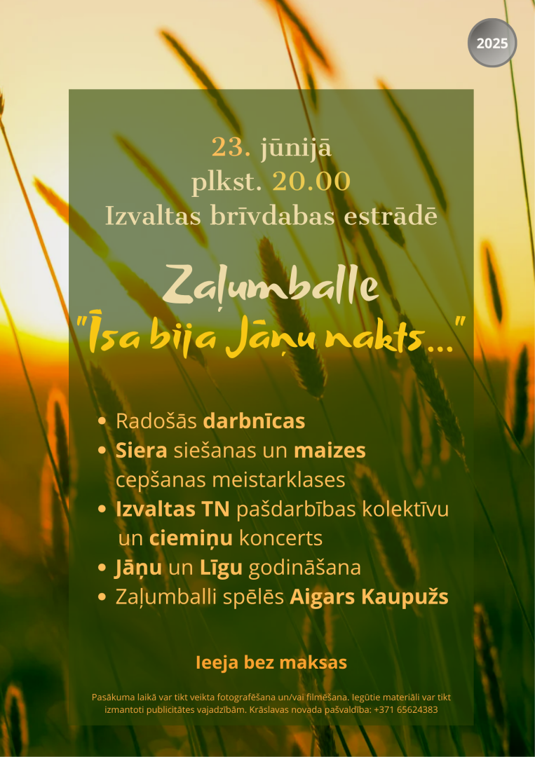 Pasākuma afiša