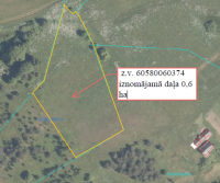 Zemes vienības ar kadastra apzīmējumu 60580060374 izvietojuma shēma