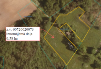 Zemes vienības ar kadastra apzīmējumu 60720020073 izvietojuma shēma