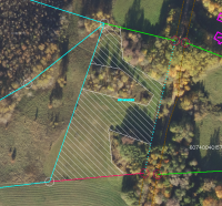 Zemes vienības ar kadastra apzīmējumu 6074-004-0159 daļas izvietojuma shēma