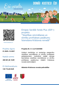 Projekta informatīvā afiša