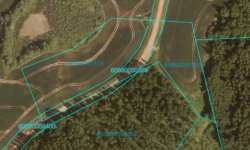 Zemes vienību ar kadastra apzīmējumiem 60860050105 un 60860050388 izvietojuma shēma