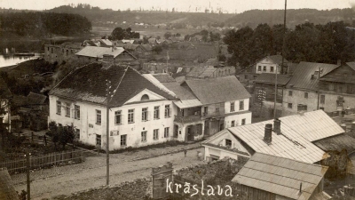 Krāslava; sena arhīva bilde.