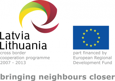 Latvijas – Lietuvas pārrobežu sadarbības programmas logo
