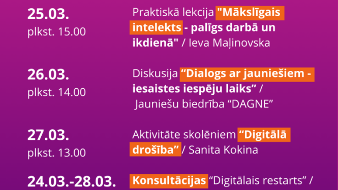 Pasākuma afiša