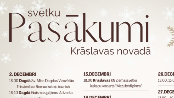 Pasākuma afiša