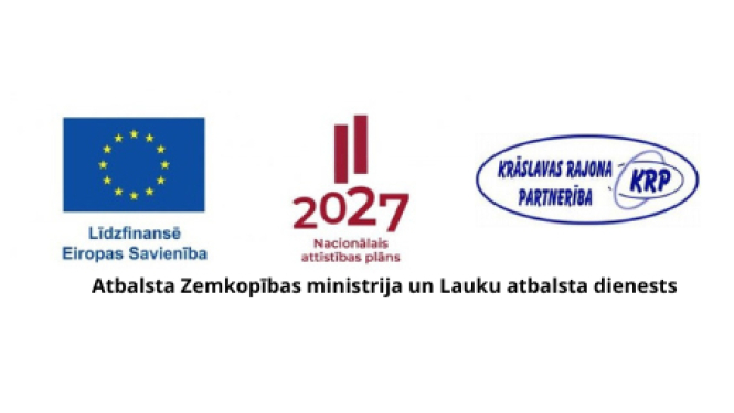 Līdzfinansē ES, NAP 2027, KRP logo ansamblis