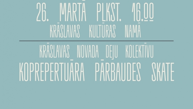 Pasākuma afiša