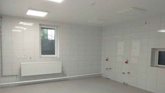 Sterilizācijas nodaļas telpas pēc remonta