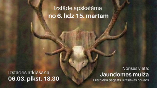 Medību trofeju izstāde