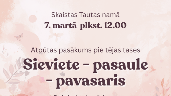 Sieviete-pasaule-pavasaris
