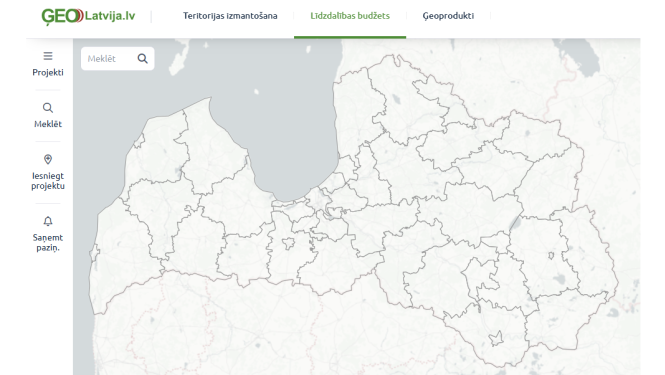 Ekrānšāviņš no geolatvija.lv