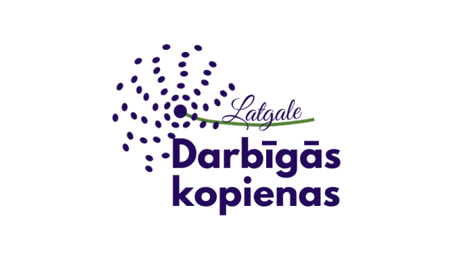"Darbīgās kopienas Latgale" logo