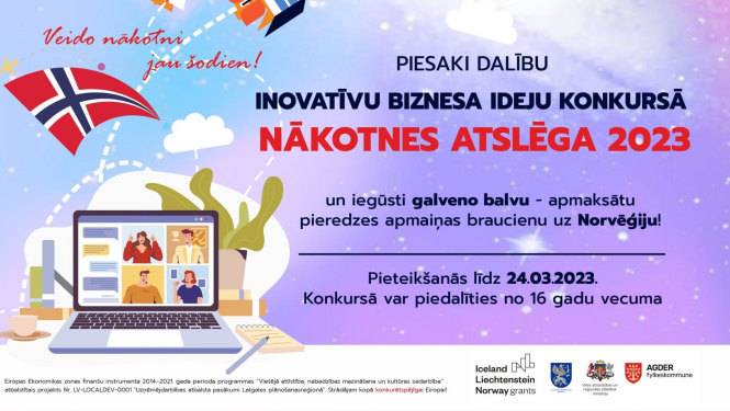 "Nākotnes atslēga 2023" afiša