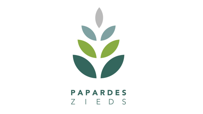 Biedrības "Papardes zieds" logo