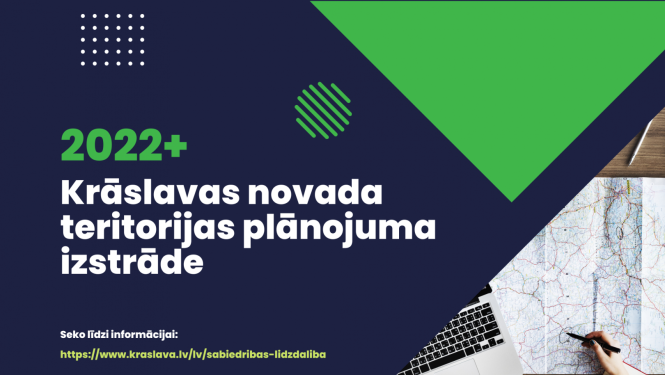 Krāslavas novada teritorijas plānojuma izstrādes publicitātes attēls