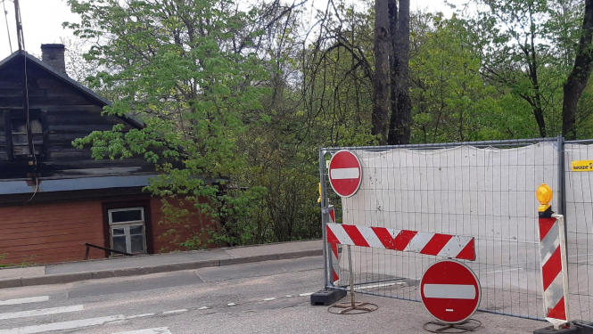 Sauleskalna ielas krustojums ar Pils ielu