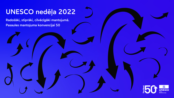 UNESCO nedēļa 2022 publicitātes attēls