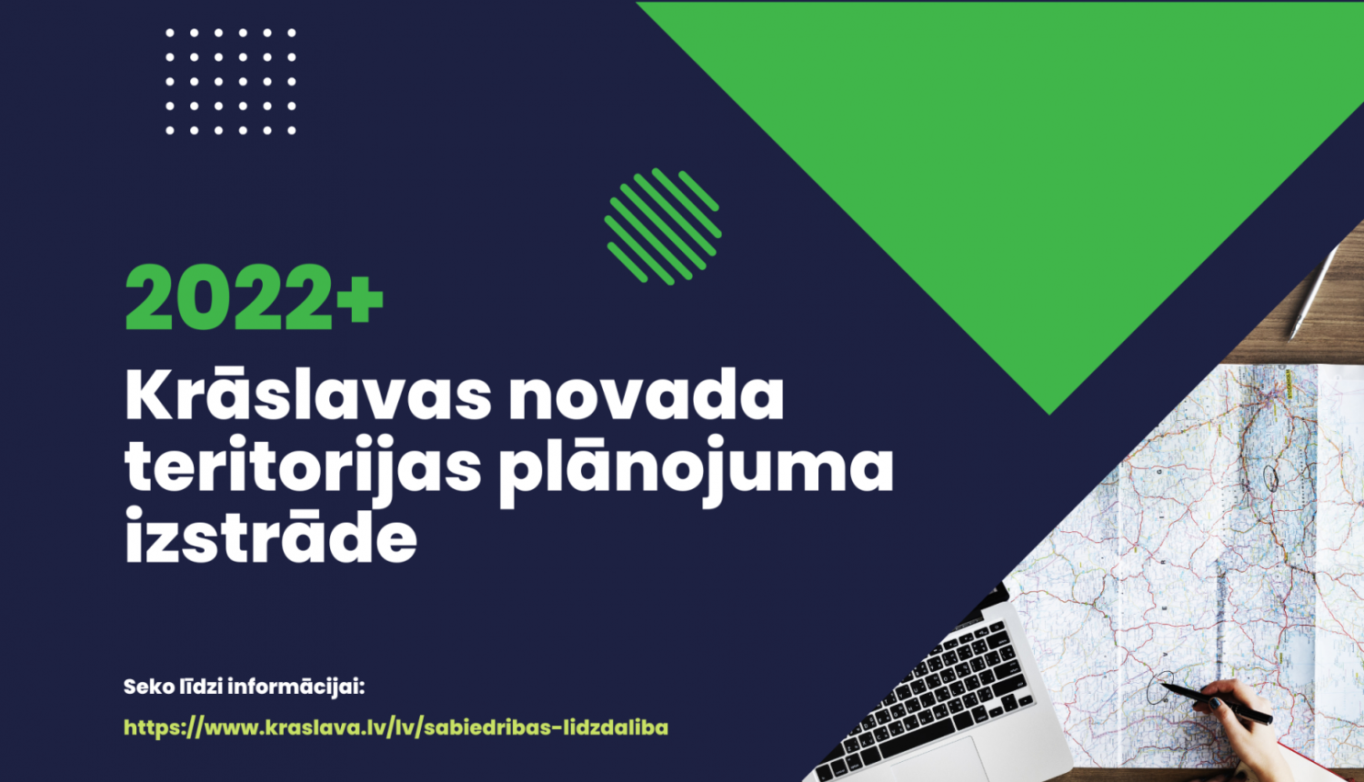 Krāslavas novada teritorijas plānojuma izstrādes publicitātes attēls